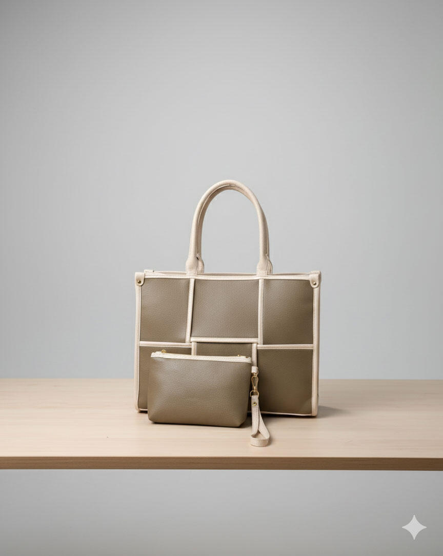Tote Bag With Square