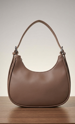 Brown mini shoulder bag