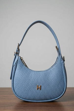 Blue mini shoulder bag