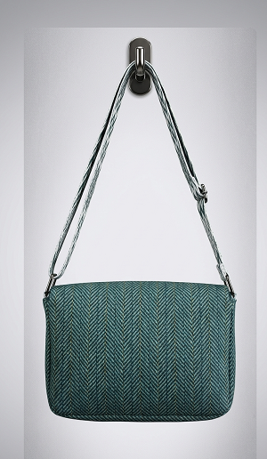 Green sling bag
