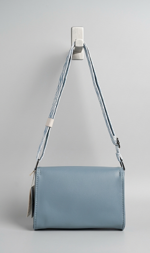 Blue sling bag