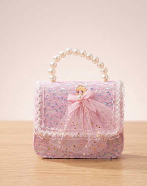 Pink miniature bag