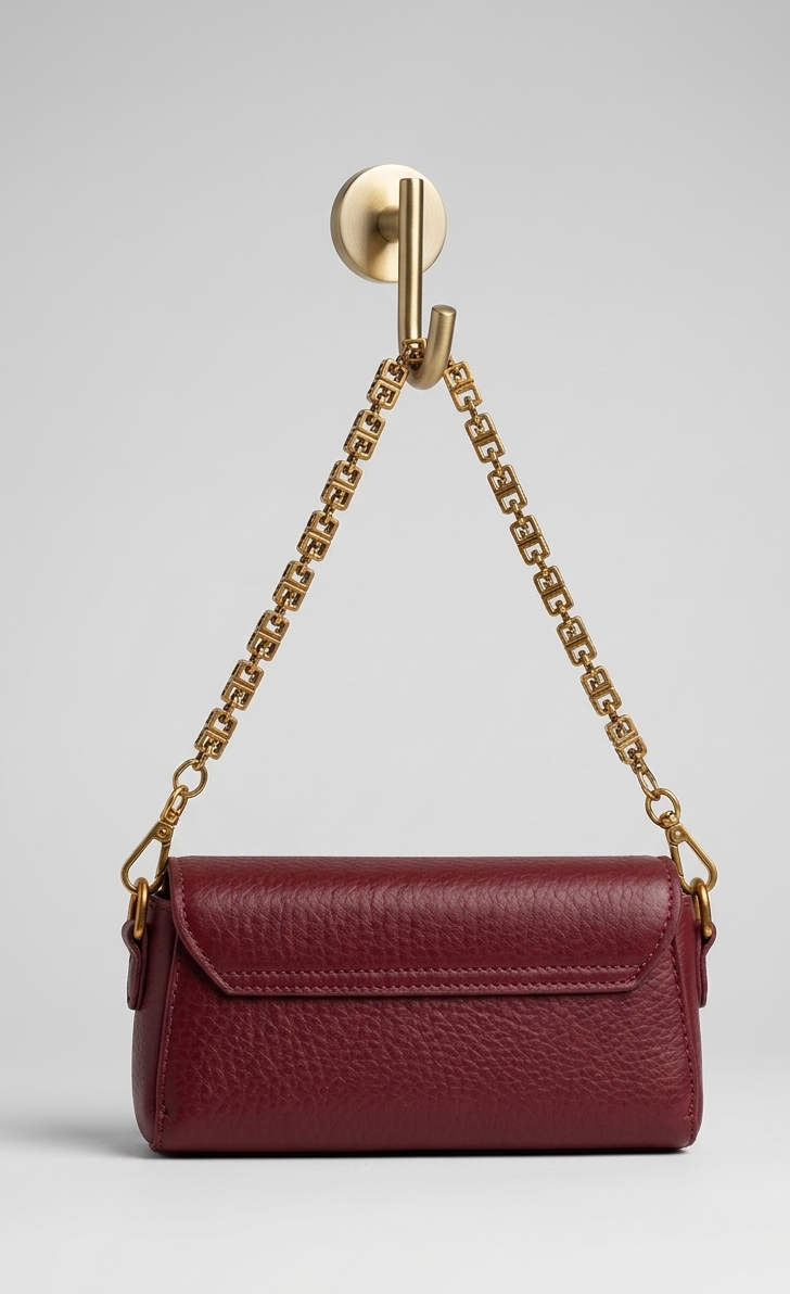 Red mini handheld bag